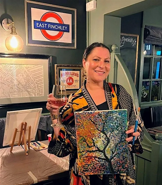 Sip n Paint at The Windsor Castle Pub N2