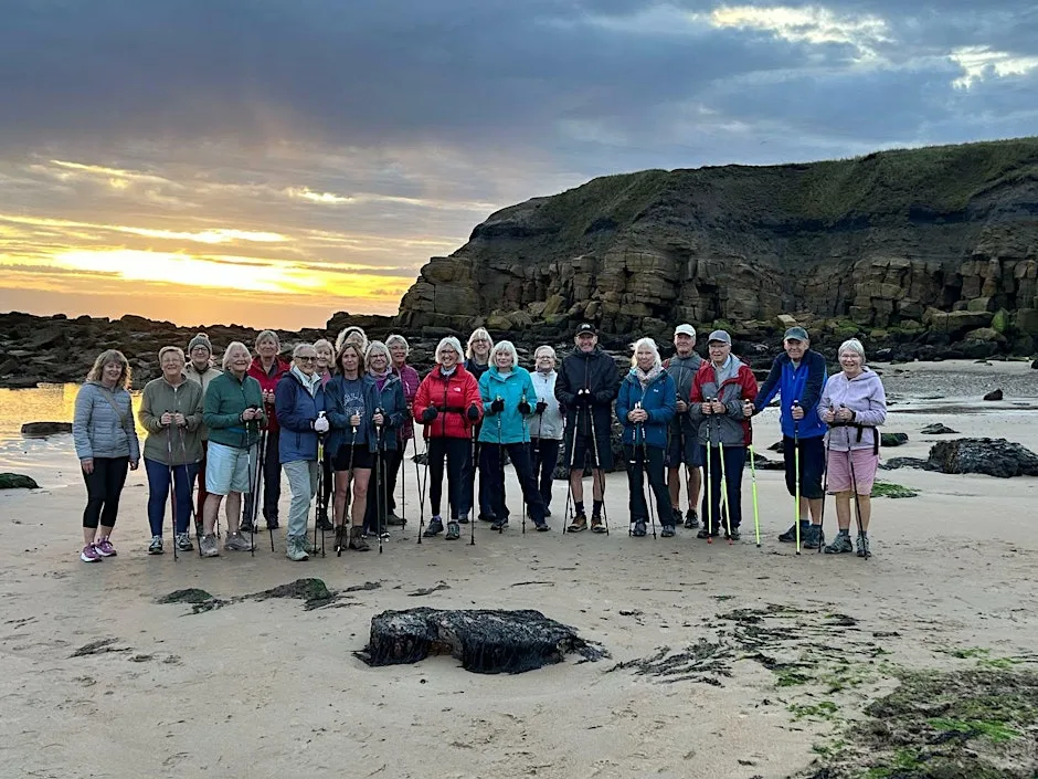 Nordic Walking 2026 (Tynemouth Beach) at Meet in the car park outside Winslow Court
