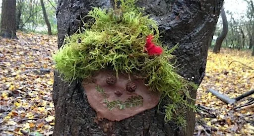 Clay Fun - clay creatures and tree faces
