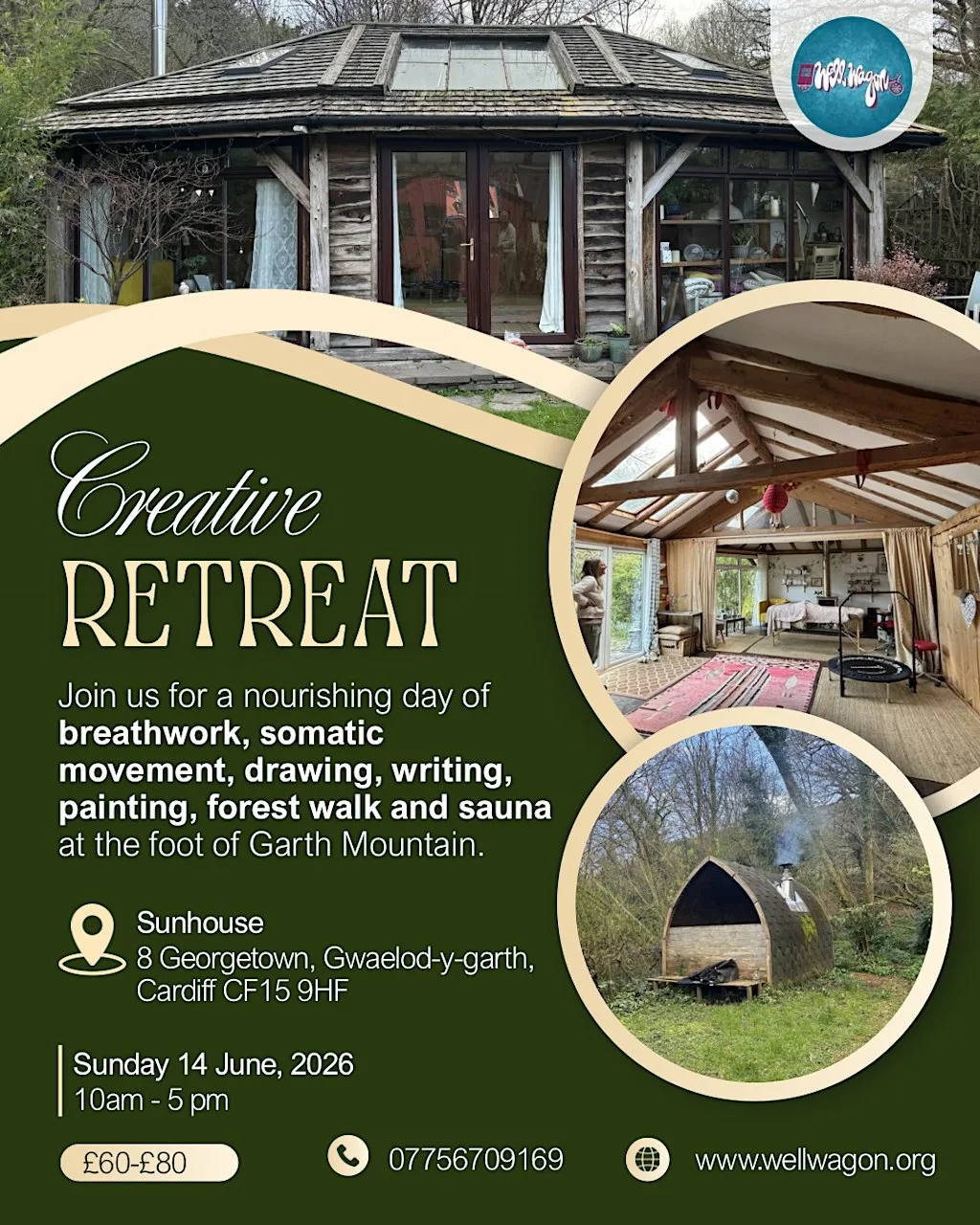 Creative retreat at Garth Mountain at Sunhouse