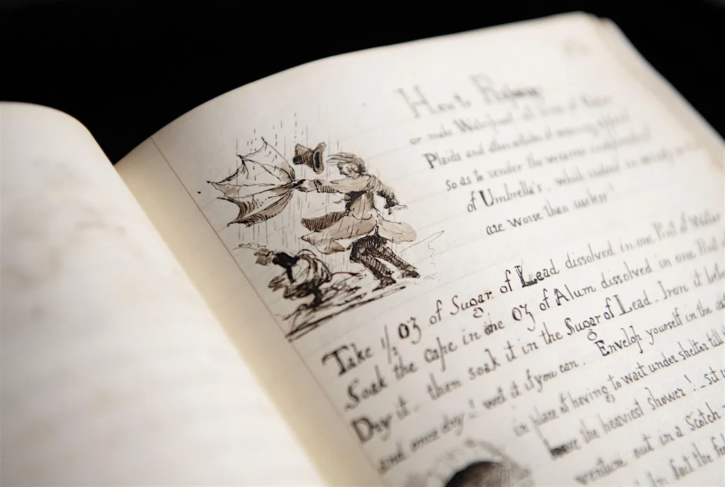 How it’s made: our Rain exhibition at National Library of Scotland