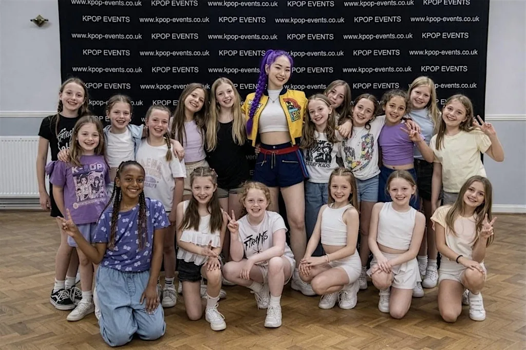 Leicester k-pop themed Rumi's summer workshop