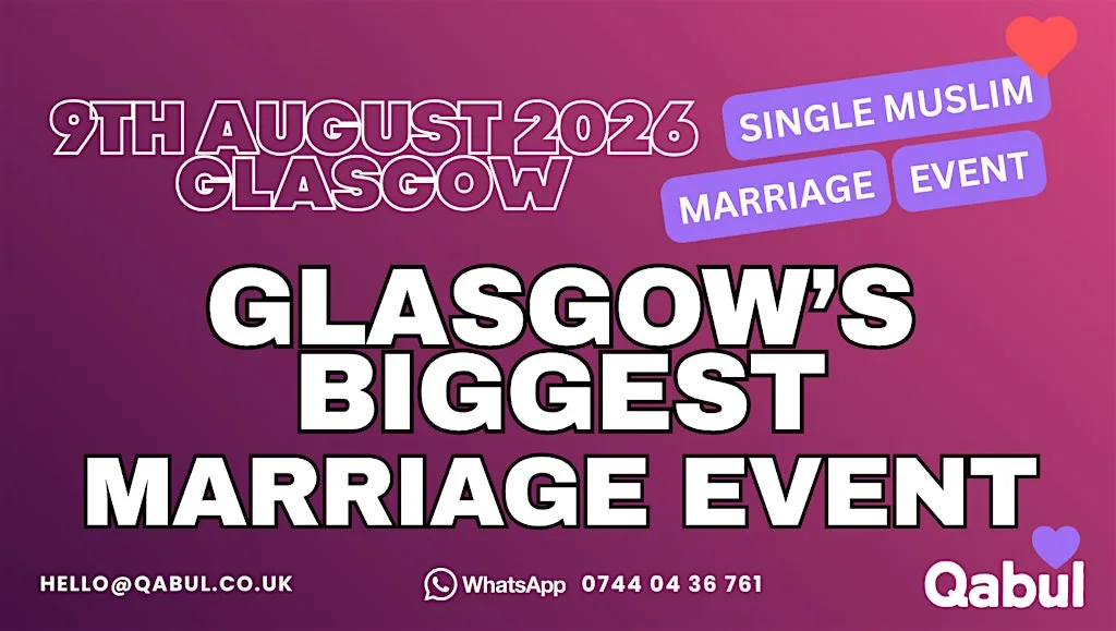 Glasgow - MUSLIM MARRIAGE EVENT | 1-to-1 Single Muslim Meetup at DoubleTree by Hilton Glasgow Central