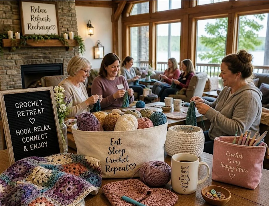 Crochet & Unwind Weekend Retreat