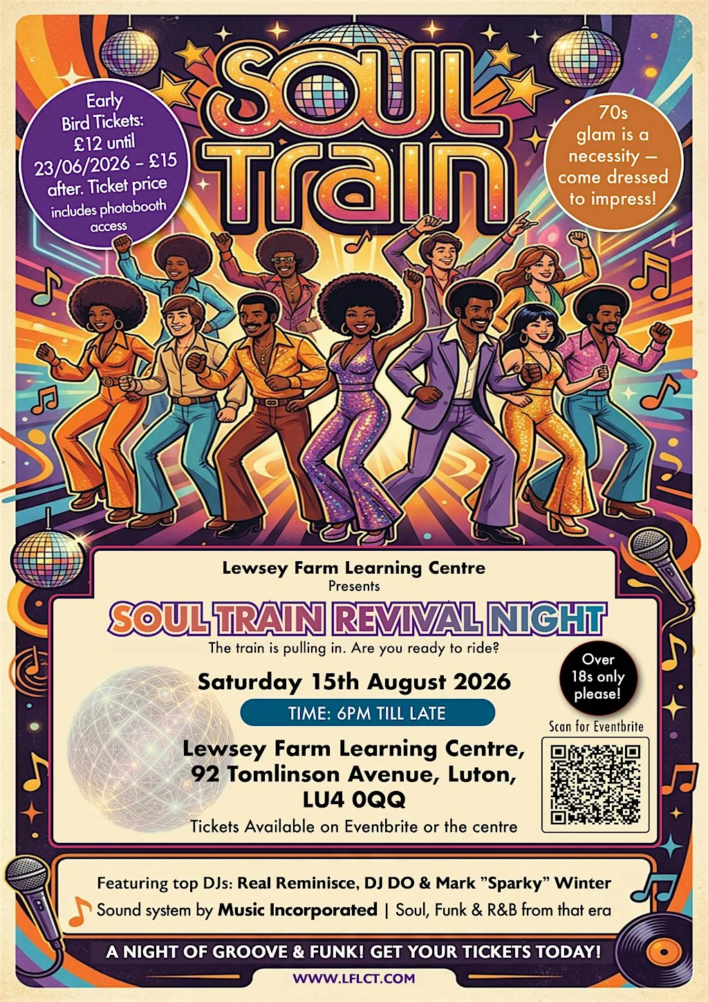 Soul Train Revival Night at 92 Tomlinson Ave