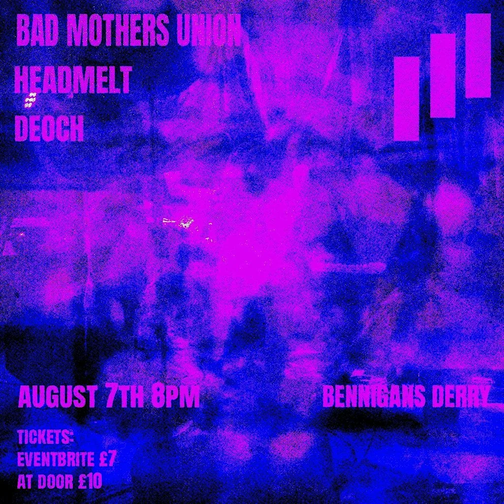 SORE LOSERS 2026 // Bad Mothers Union / Headmelt / Deoch at Bennigans Bar