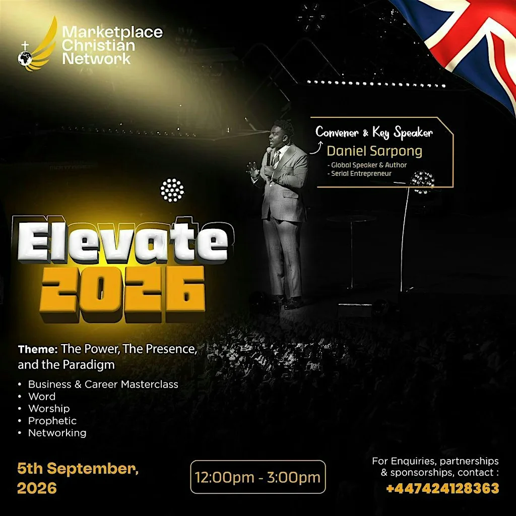 Kingdom Business Conference - Elevate 2026 at St Michael's, Chester Square
