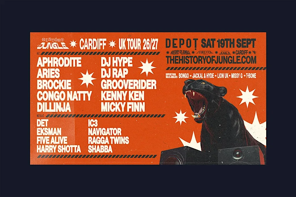 The History of Jungle - Cardiff at DEPOT