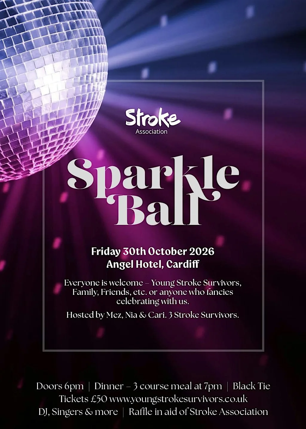 Sparkle Ball at Angel Hotel Cardiff