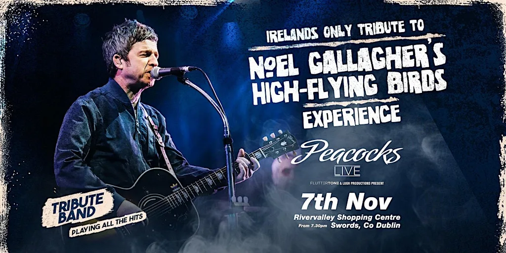 Noel Gallagherβs High Flying Birds Experience, Swords, Dublin at Peacocks Bar & Lounge