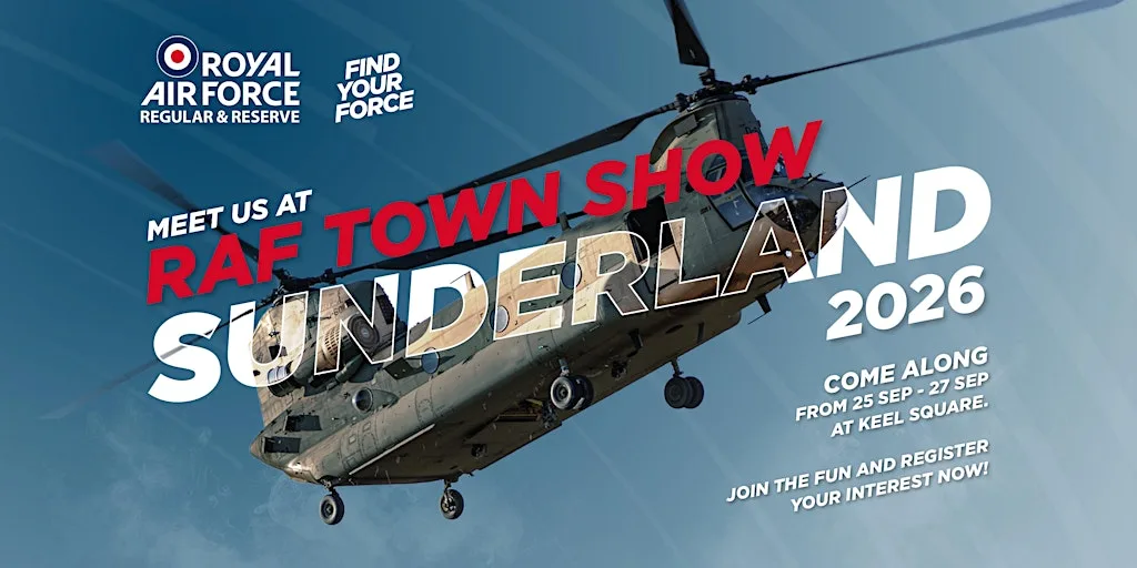 RAF Town Show Sunderland at Keel Square