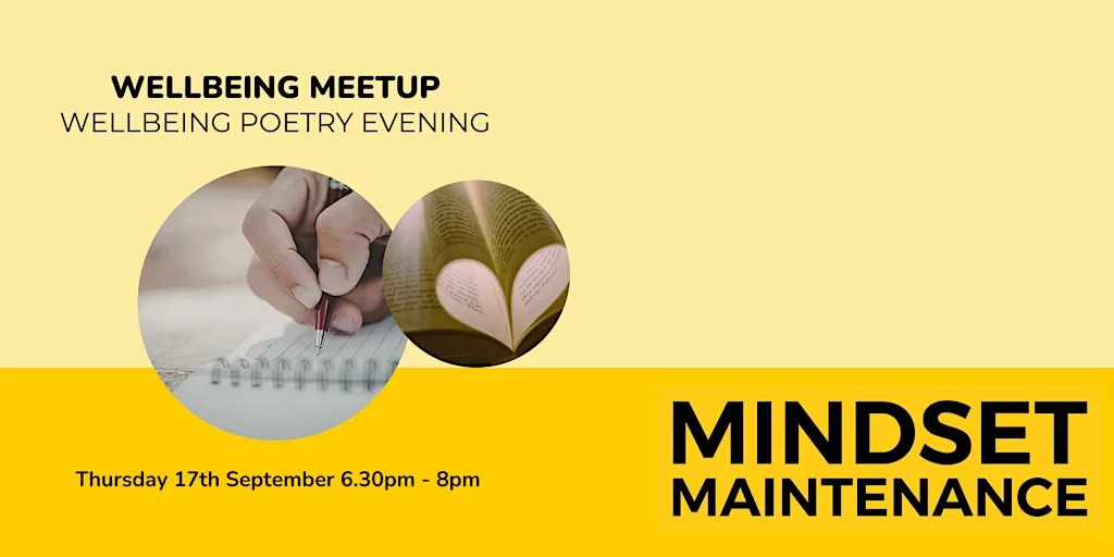 Wellbeing Meetup: Wellbeing Poetry Evening at The Pallant Centre