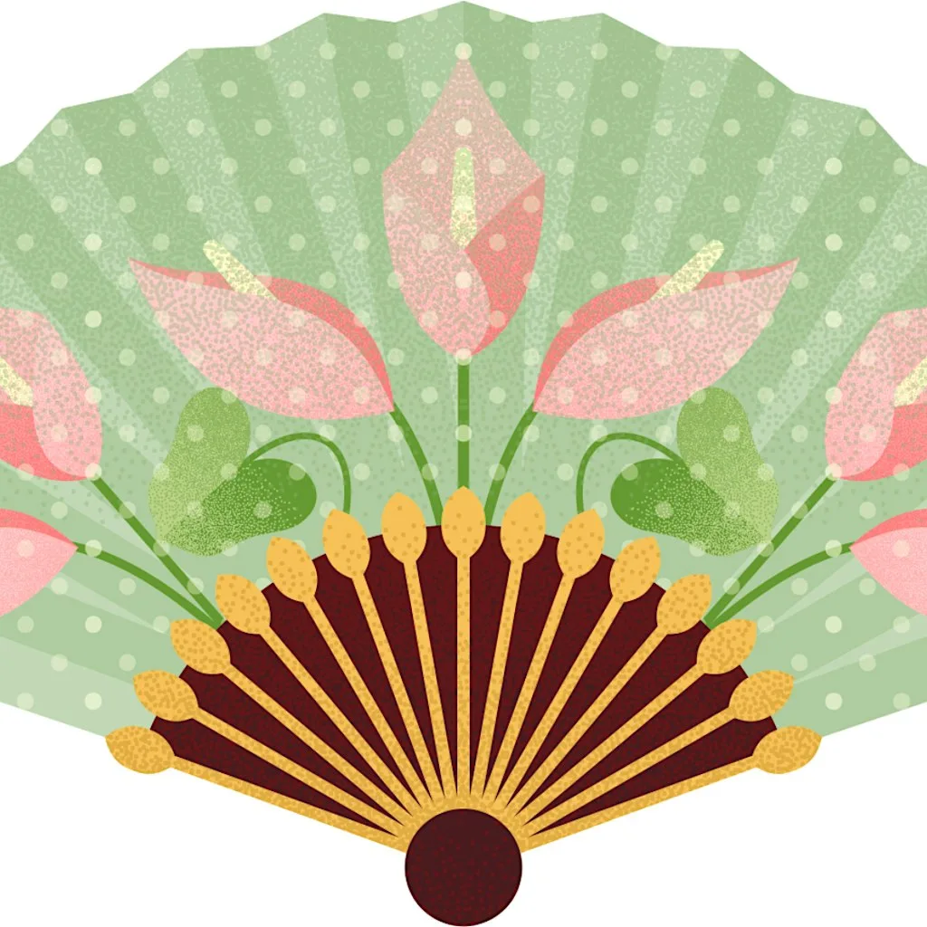 Children's Paper Fan Painting Workshops at Market Hall Museum, Warwick