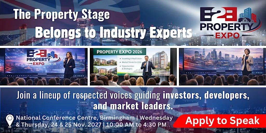 Property Expo 2027 | Become A Speakers At Premier B2B Show