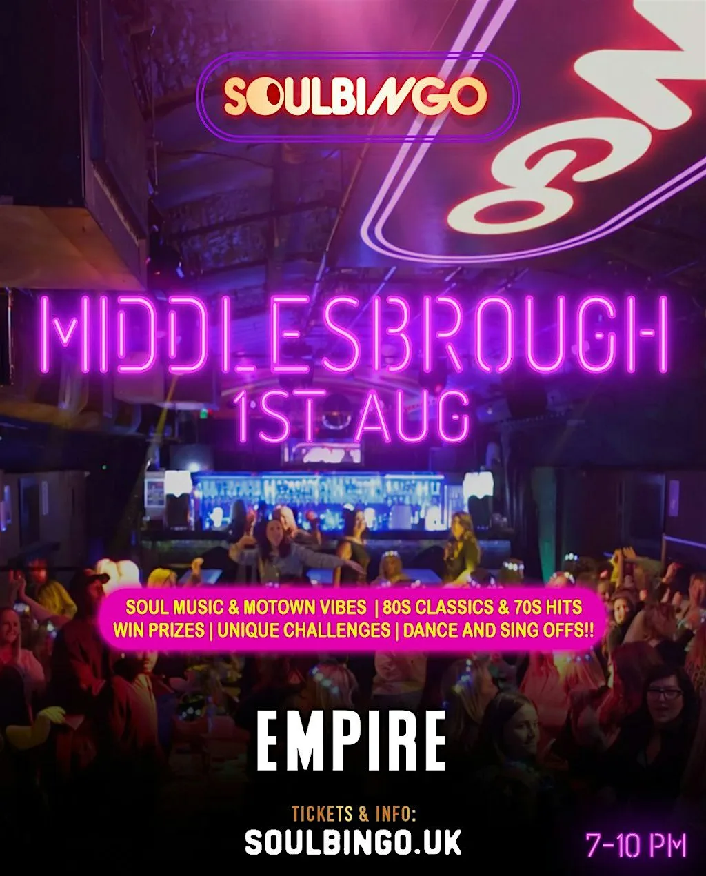 Soul Bingo Middlesbrough at The Middlesbrough Empire