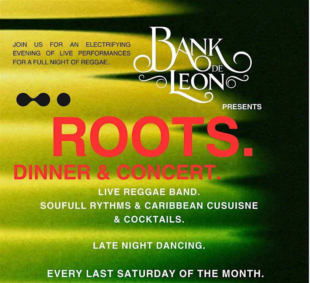 Reggae at Bank de Léon | Live Reggae Night in Wolverhampton at BANK DE LÉON