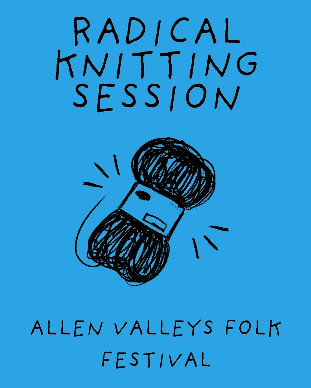 The Allen Valleys Folk Festival - Radical Knitting with Penny Grennan at Alllendale Methodist Chapel