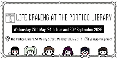 Life Drawing with HappeningInMCR at The Portico Library