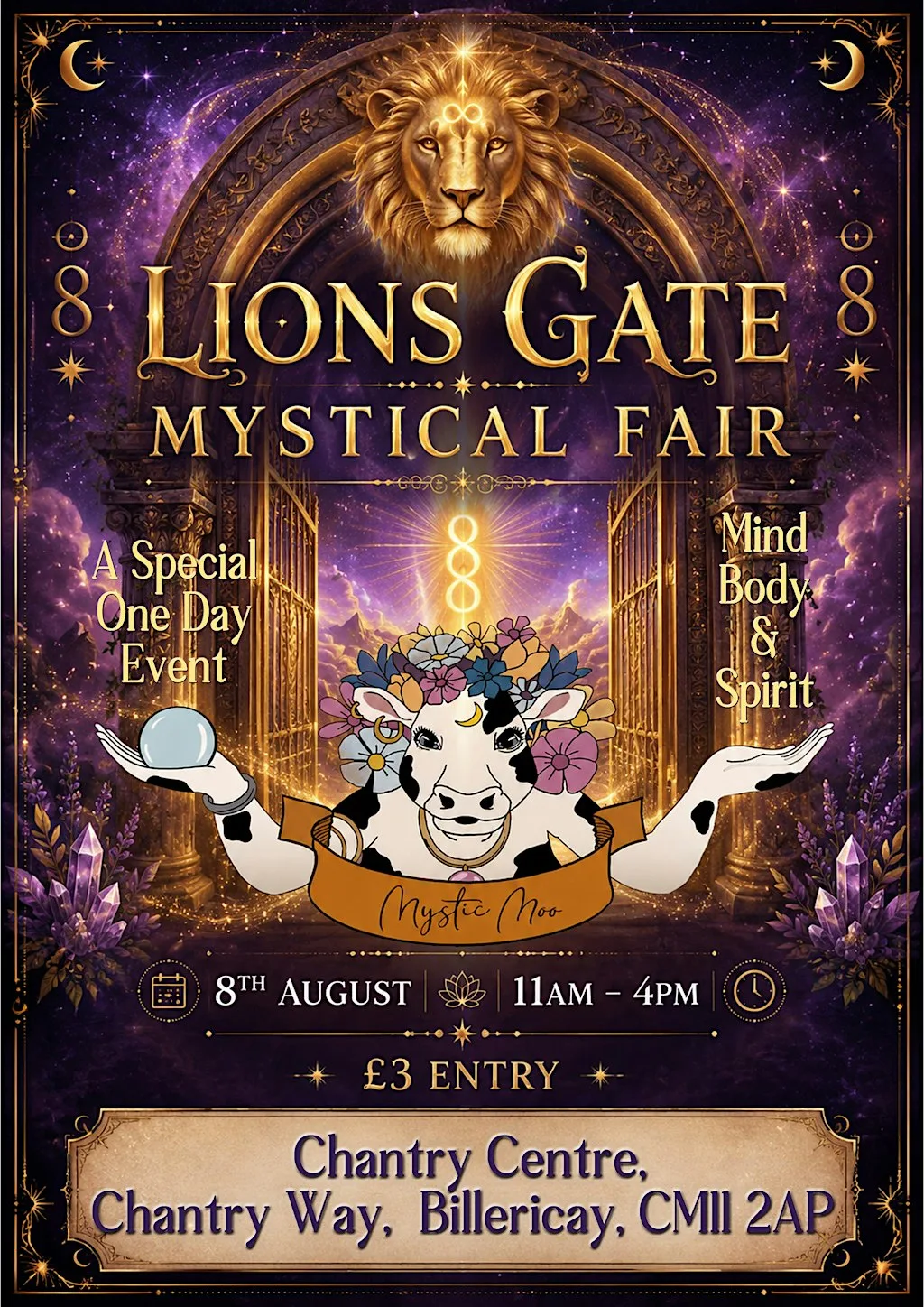 Lions Gate Mystical Fair at The Chantry Centre, Billericay Town Council