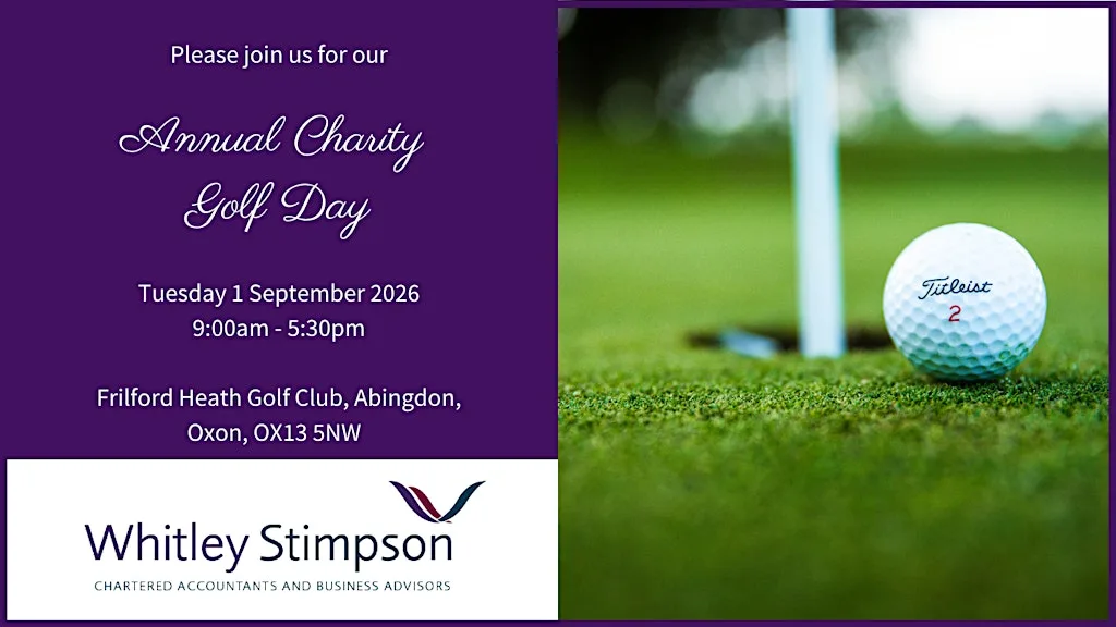 Whitley Stimpson Charity Golf Day at Frilford Heath Golf Club, Oxfordshire