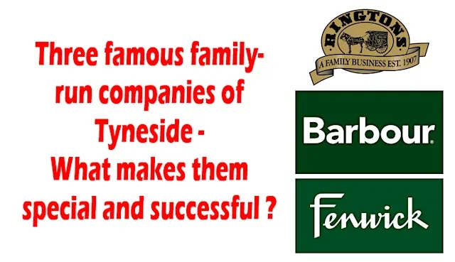 Three famous family-run companies of Tyneside, talk by David Faulkner at Newburn Library