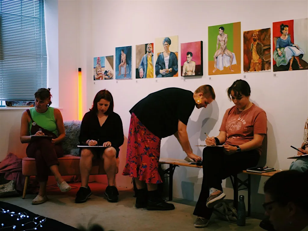 LGBTQ+ life drawing class at New House Art Space & Gallery
