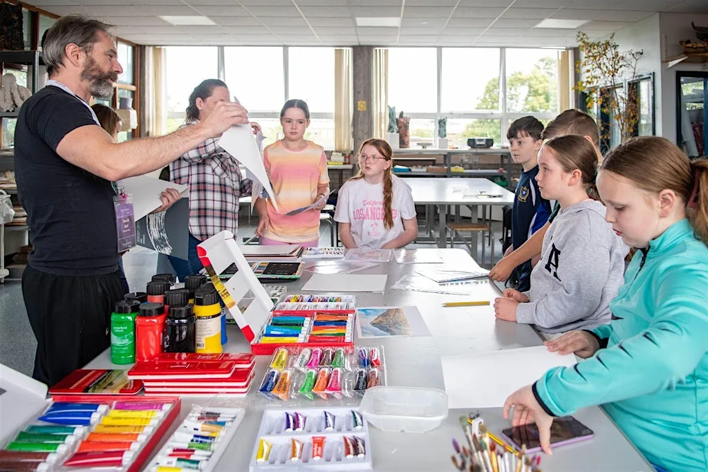 YOUTH ART MASTERCLASS WITH DAVID BELL at St Mary's University College Belfast