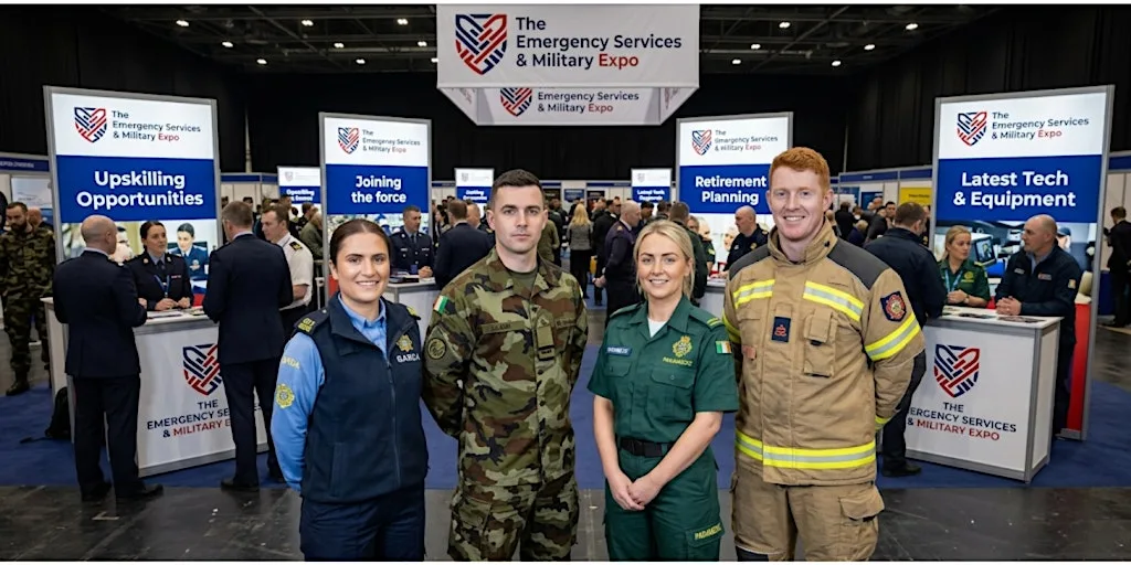 The Emergency Services & Military Expo at Radisson Blu Hotel, Athlone