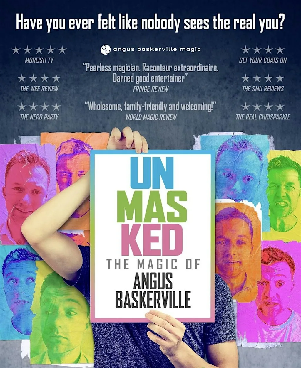 Unmasked - The Magic of Angus Baskerville at The Lenches Club