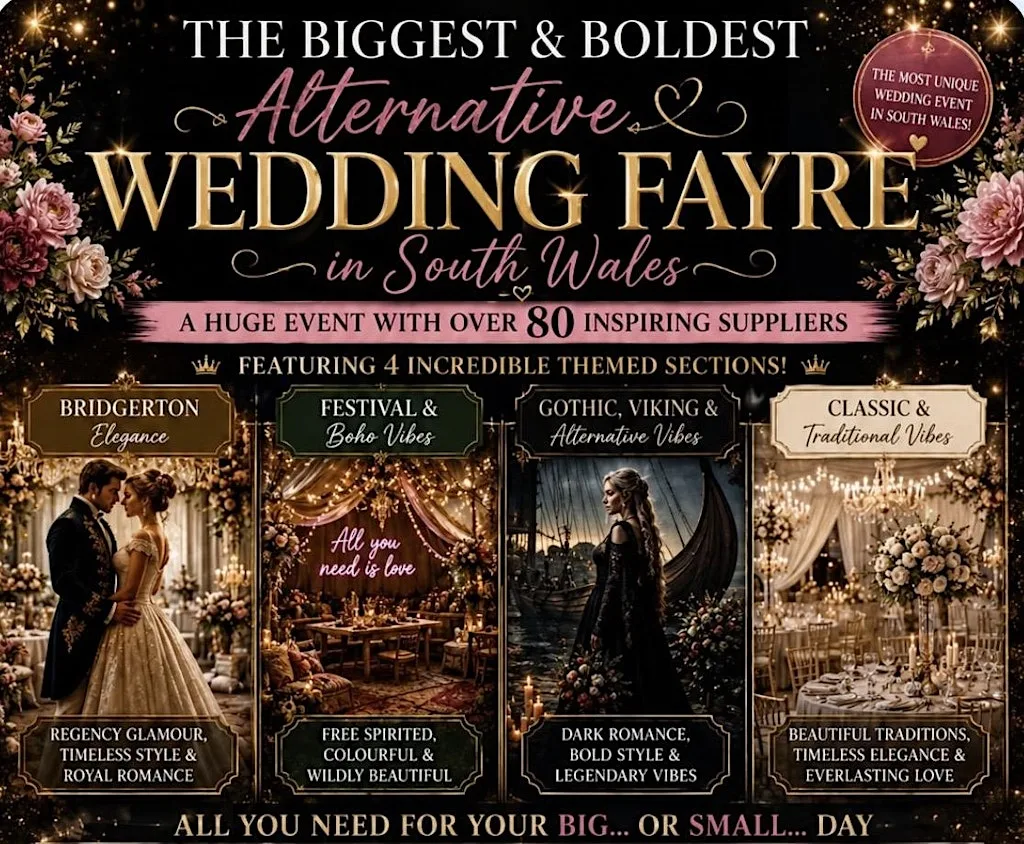 The big and bold Alternative wedding Fayre South wales lc2 Swansea at LC Swansea