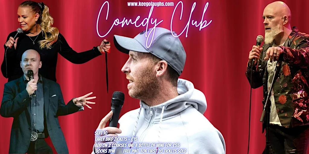 The Horse & Hound Comedy Club presents JOE IRISH and guests at The Horse and Hound Delgany