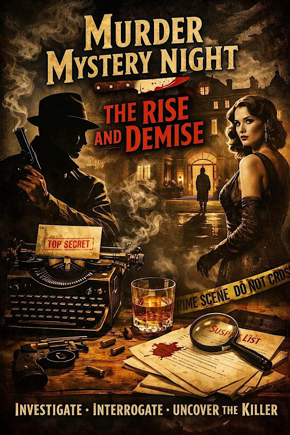 Murder Mystery Dinner: Can Your Team Crack The Turning?