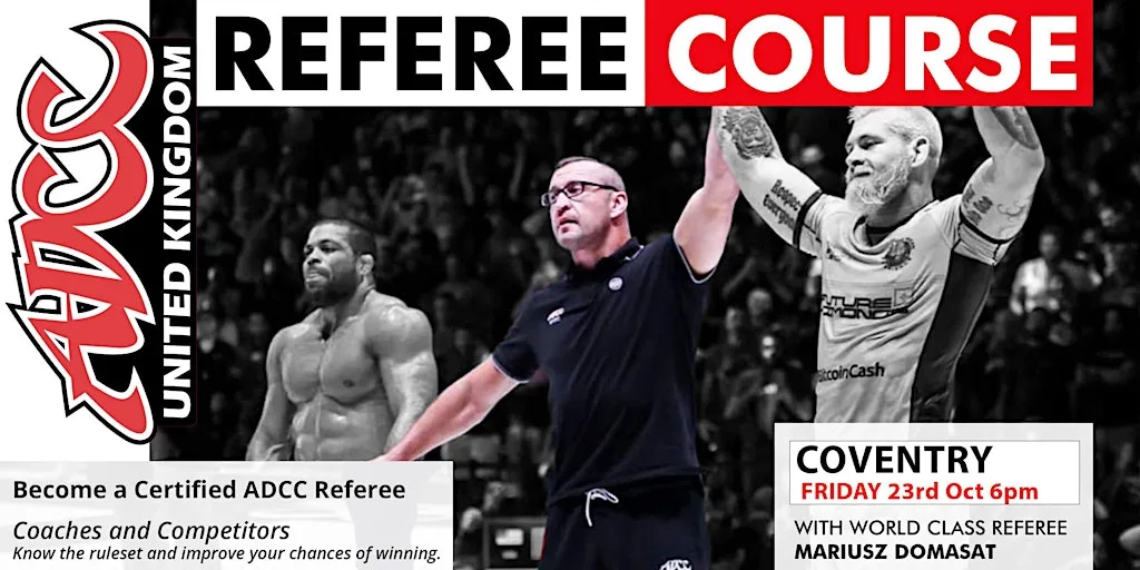 ADCC Referee Training & Certification - Coventry 2026