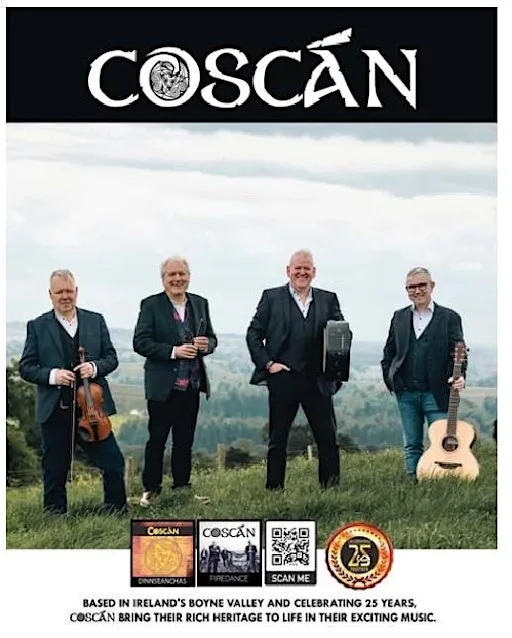 John Boyle O Reilly Festival present Coscán and Poitin Live at the Marquee