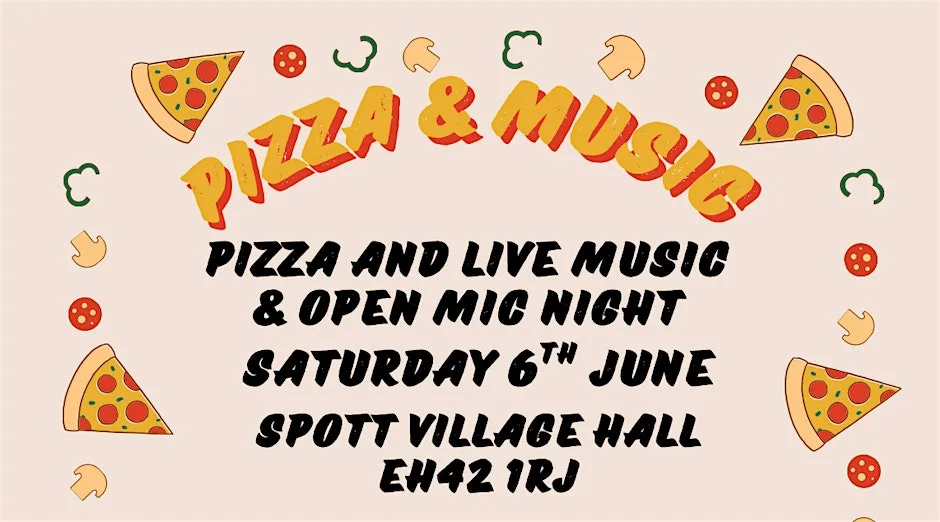 Pizza and Music Night @ Spott at Spott Village Hall
