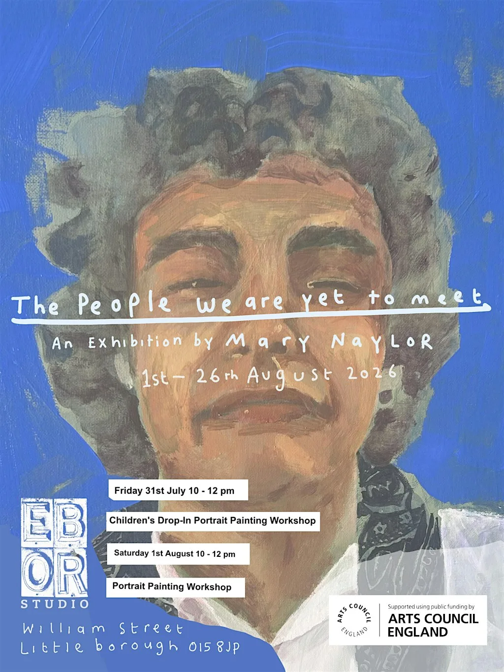 Workshop: Paint a Face, Children's Drop-In (The People we are yet to meet) at Ebor Studio