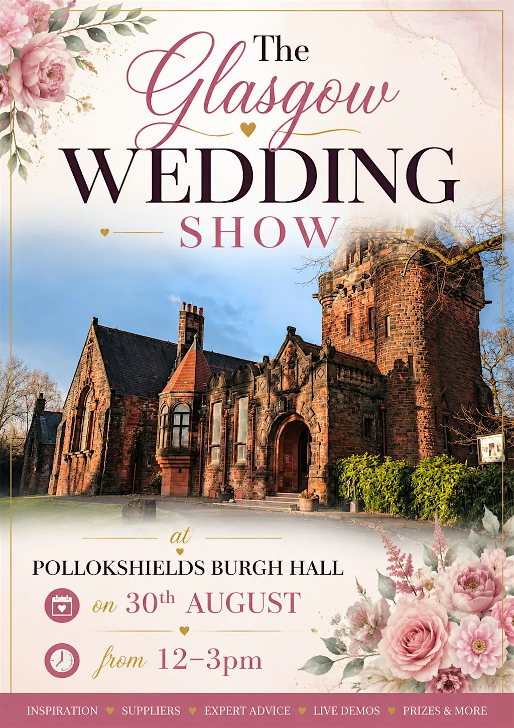 The Glasgow Wedding Show at Pollokshields Burgh Hall at Pollokshields Burgh Hall