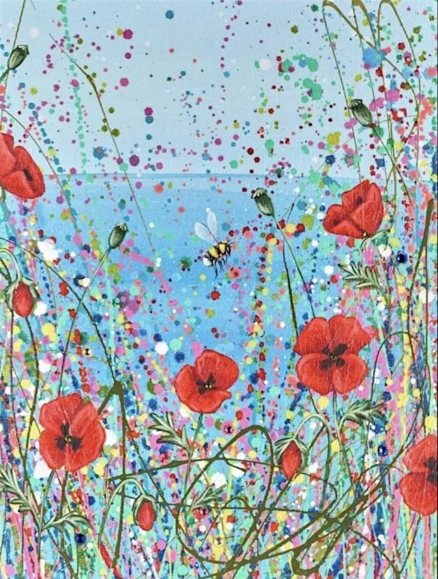 Paint & Unwind at Woodland Park "Poppies by the Sea" at Woodland Holiday Park