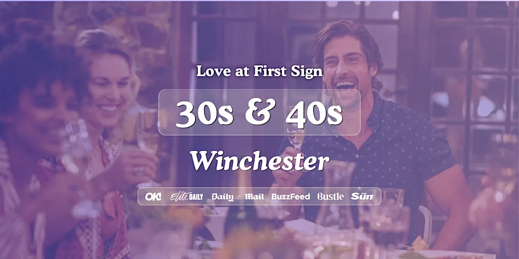 Winchester Singles Night, 30s & 40s | Turtle Bay | Love at First Sign at Turtle Bay Winchester