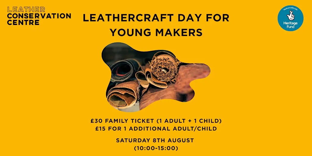 Leather Craft Day for Young Makers at Leather Conservation Centre