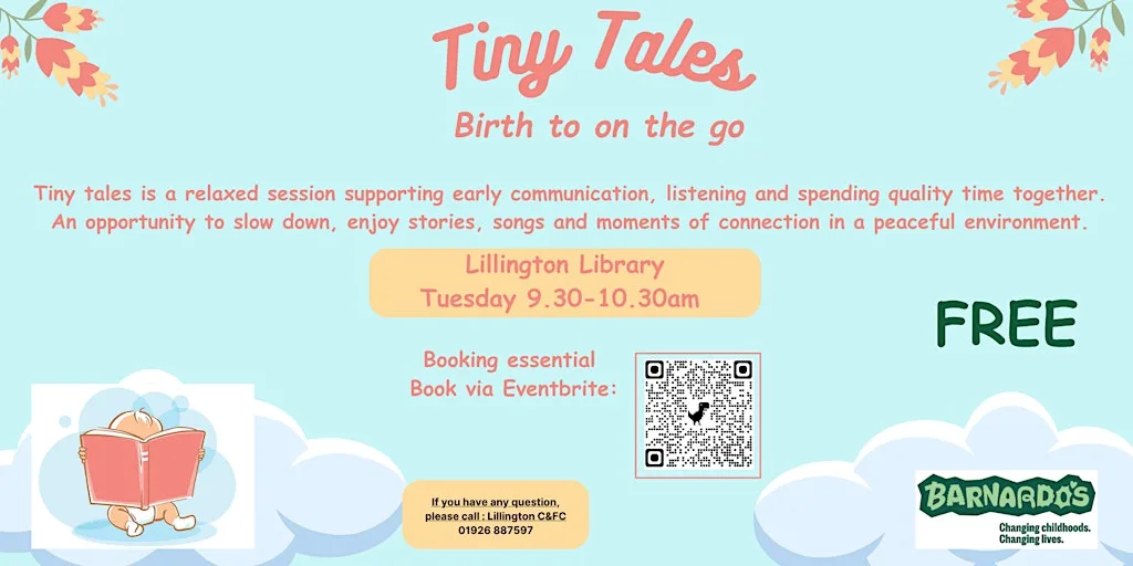 Tiny Tales- Sensory story time - LILLINGTON LIBRARY