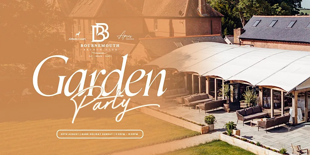 Bournemouth Brunch 'The Garden Party' at Abbots Court Rural Retreat & Wedding Venue
