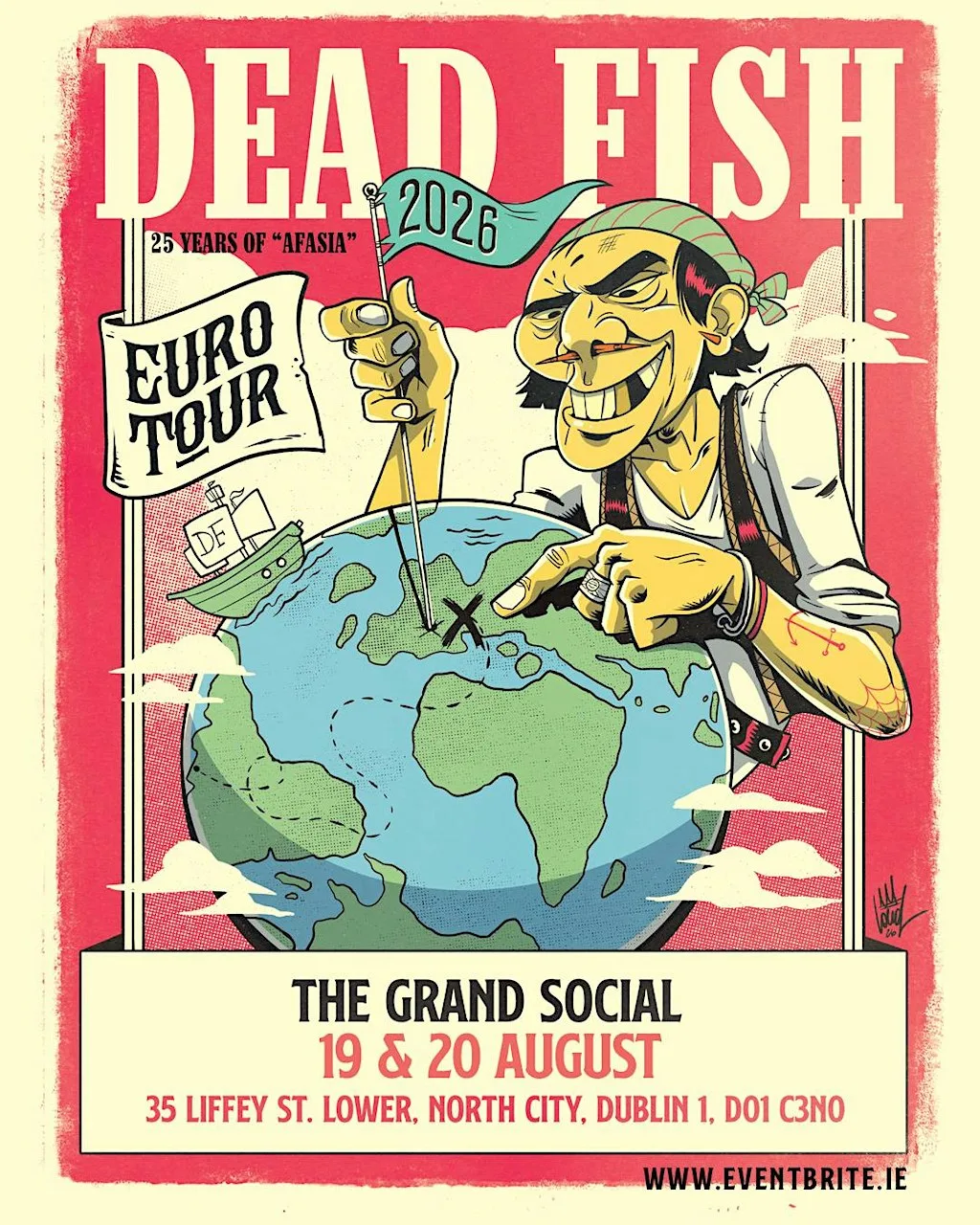 Dead Fish in Dublin at The Grand Social