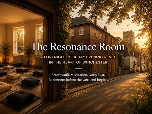 The Resonance Room | Fortnightly Friday Evening Reset | Winchester at Winchester Quaker Meeting House