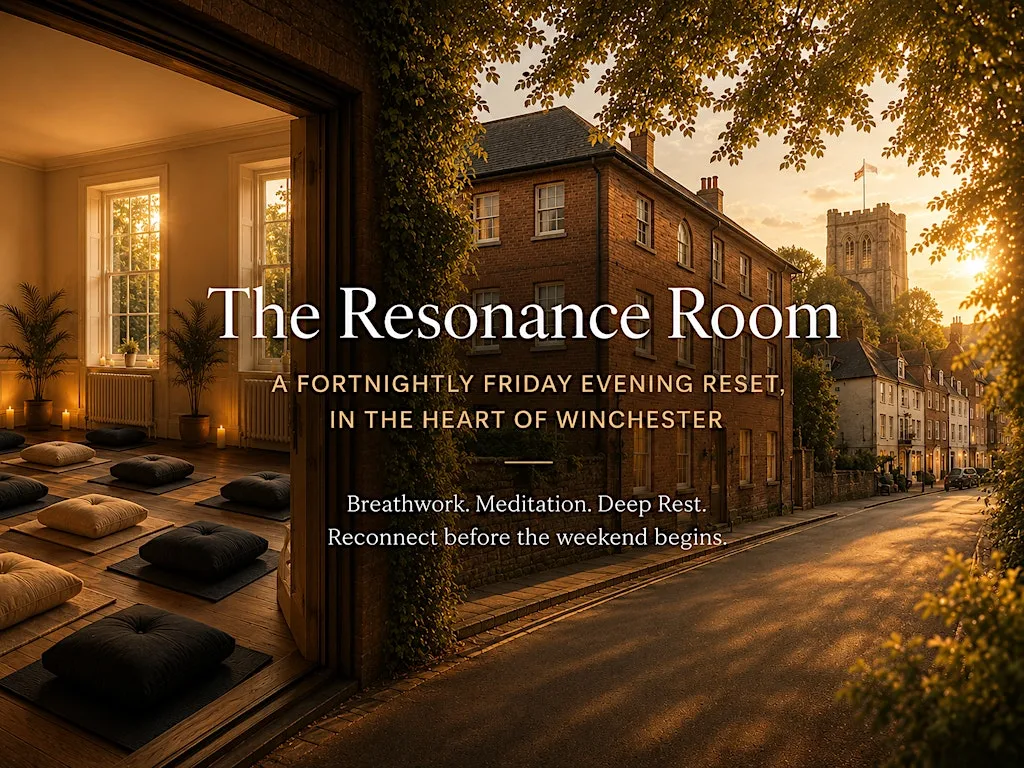 The Resonance Room | Fortnightly Friday Evening Reset | Winchester at Winchester Quaker Meeting House