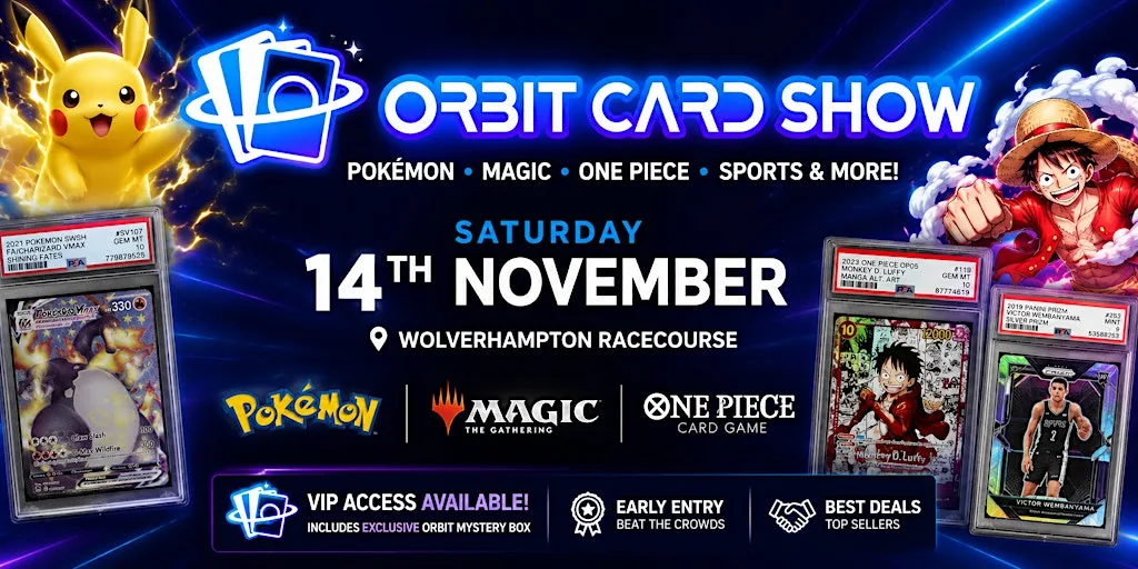 Orbit Card Show @ Wolverhampton Racecourse at Wolverhampton Racecourse