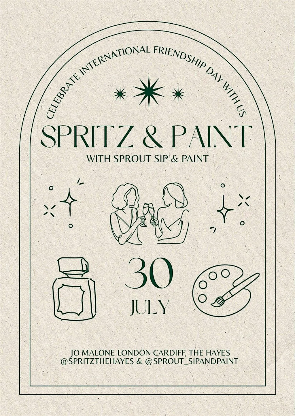 Jo Malone Cardiff - Spritz & Paint at Jo Malone London
