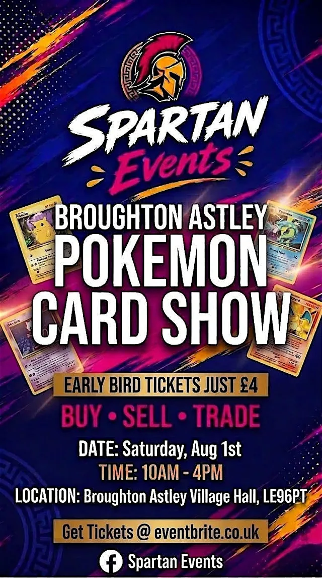 Spartan Card Show @ Broughton Astley at Village Hall