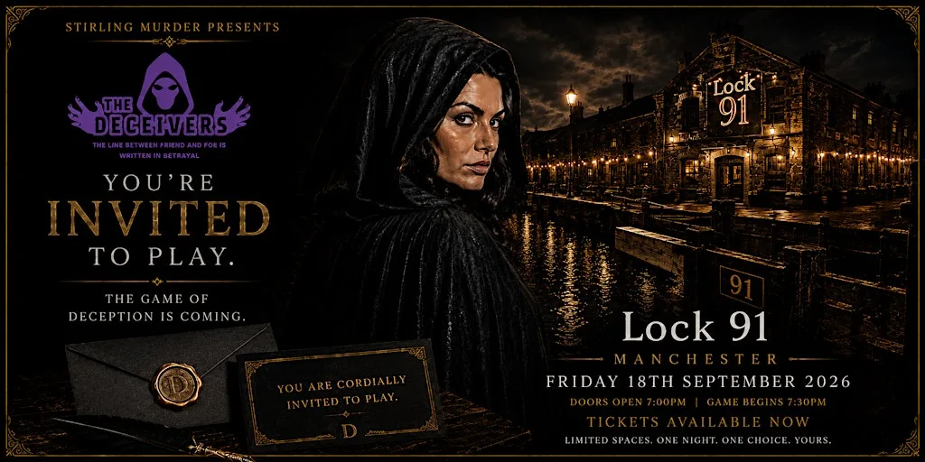 The Deceivers – A Live Traitors-Style Immersive Game Night at Lock 91
