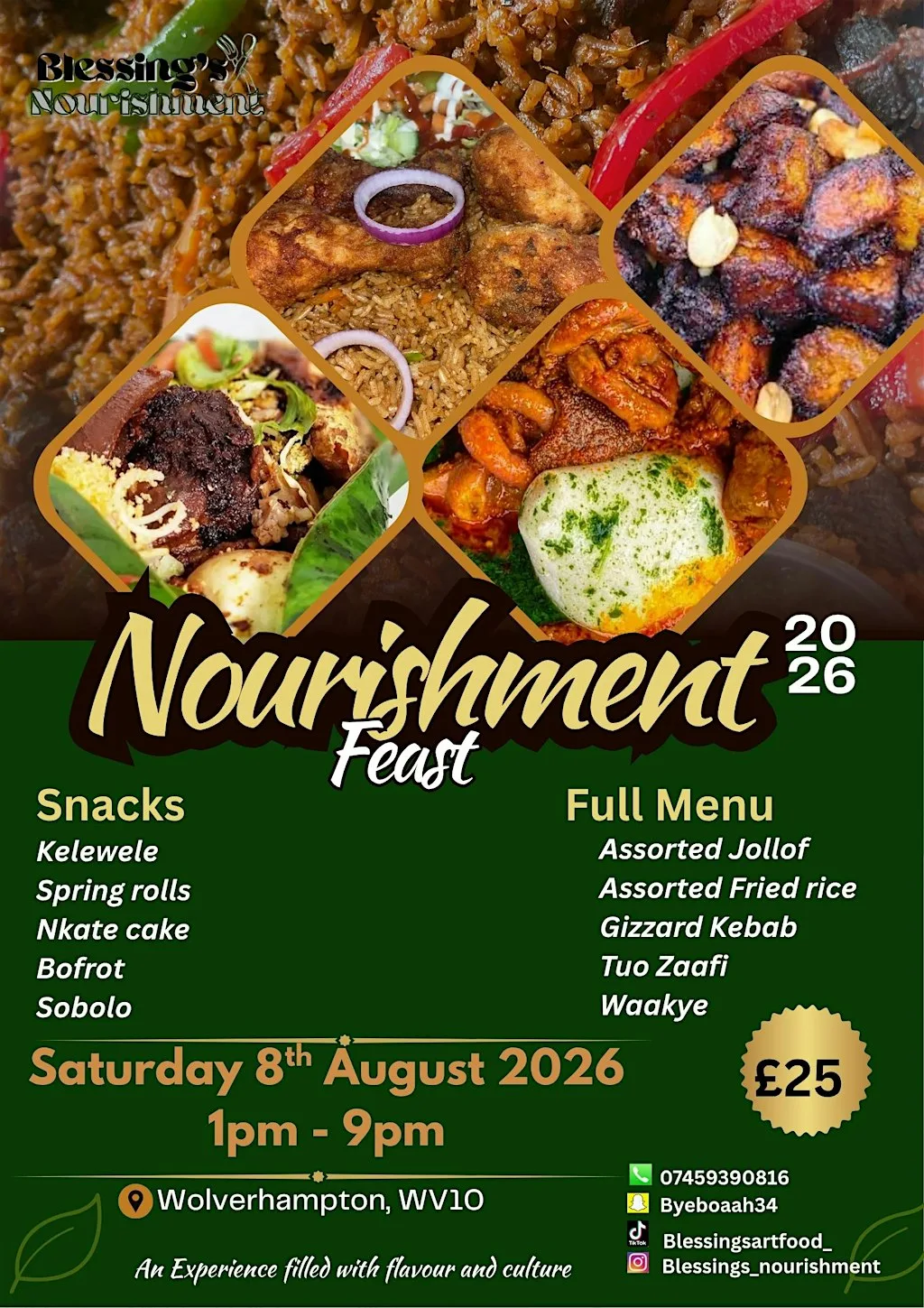 Nourishment Feast 2026 at 6 Millington Rd